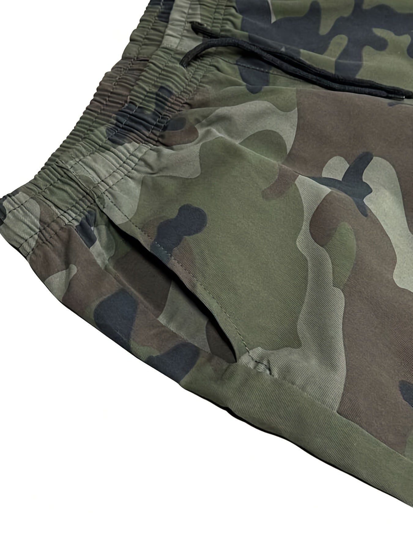 Men's & Women's Lightweight Camouflage Cargo Pants - Casual Joggers