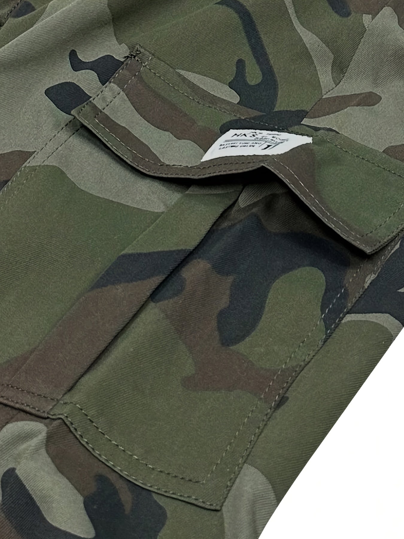 Men's & Women's Lightweight Camouflage Cargo Pants - Casual Joggers