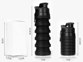 Mountaineering Outdoor Collapsible Water Bottle