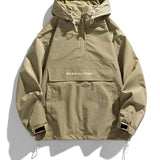 Men's Heavy-Duty Windproof Hooded Jacket