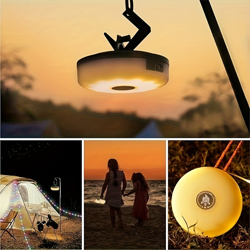 Camping USB Lights String, 4in1 Upgraded Outdoor String Lights