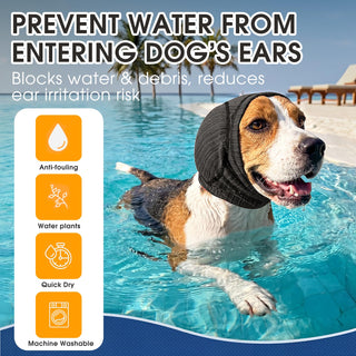 Soft Dog Ear Cover for Loud Noises, Hematoma's and Ears Surgery Recovery