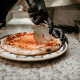 50pcs Black Pure Nitrile Disposable Gloves