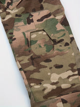 Men's Khaki G2 Camouflage Tactical Long Sleeve Shirt