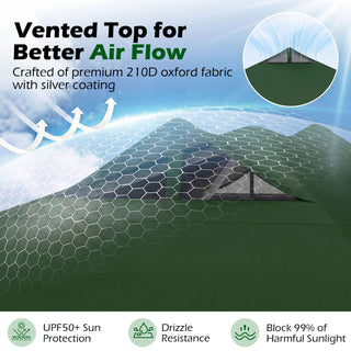 10' x 10' Outdoor Commercial Pop-up Canopy Tent