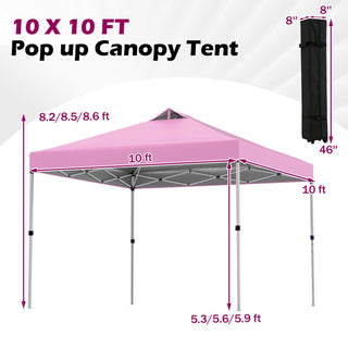 10' x 10' Outdoor Commercial Pop-up Canopy Tent