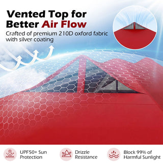 10' x 10' Outdoor Commercial Pop-up Canopy Tent