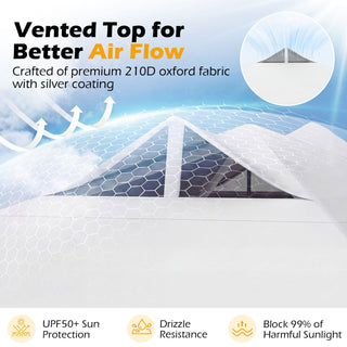 10' x 10' Outdoor Commercial Pop-up Canopy Tent