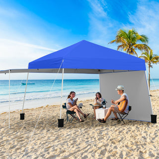 14' x 9.2' Pop-up Canopy Tent with Convertible Sidewalls