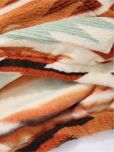 Women's Aztec Tribal Print Fleece Hoodie