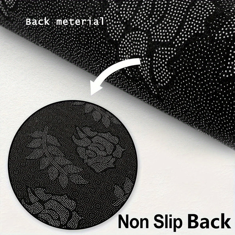 Non-Slip, Fade-Resistant Vintage Octopus Design Area Rug