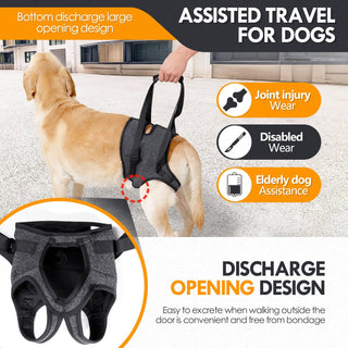 Adjustable Dog Sling for Lift Support