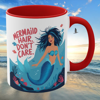 Mermaid Hair. Don't Care. 11oz Mug