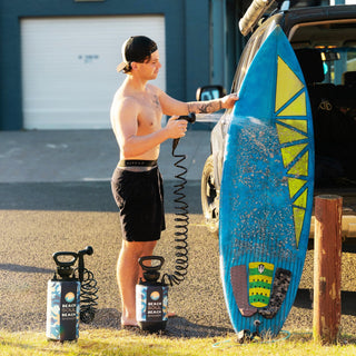 Beach Soul 2.1-gallon pressurized portable shower with hand pump