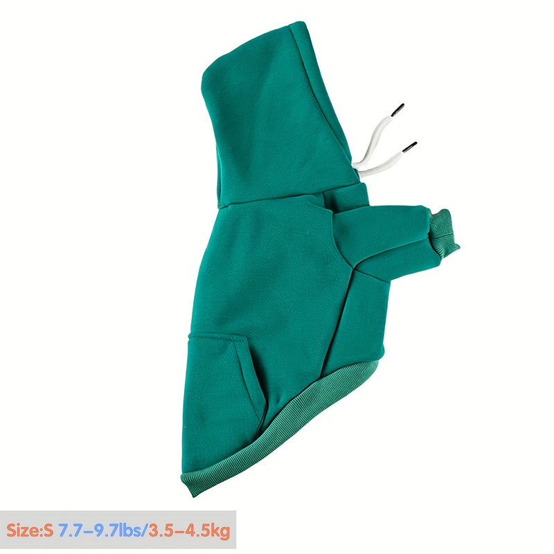 Dog Hoodie Sweatshirt, for Small to Medium Breeds