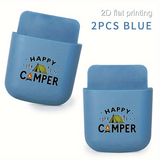 2pcs Camping Wall-Mounted Phone Holder