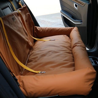 High-end Car Dog Bed Dual-seat Rear Waterproof Car Safety Seat