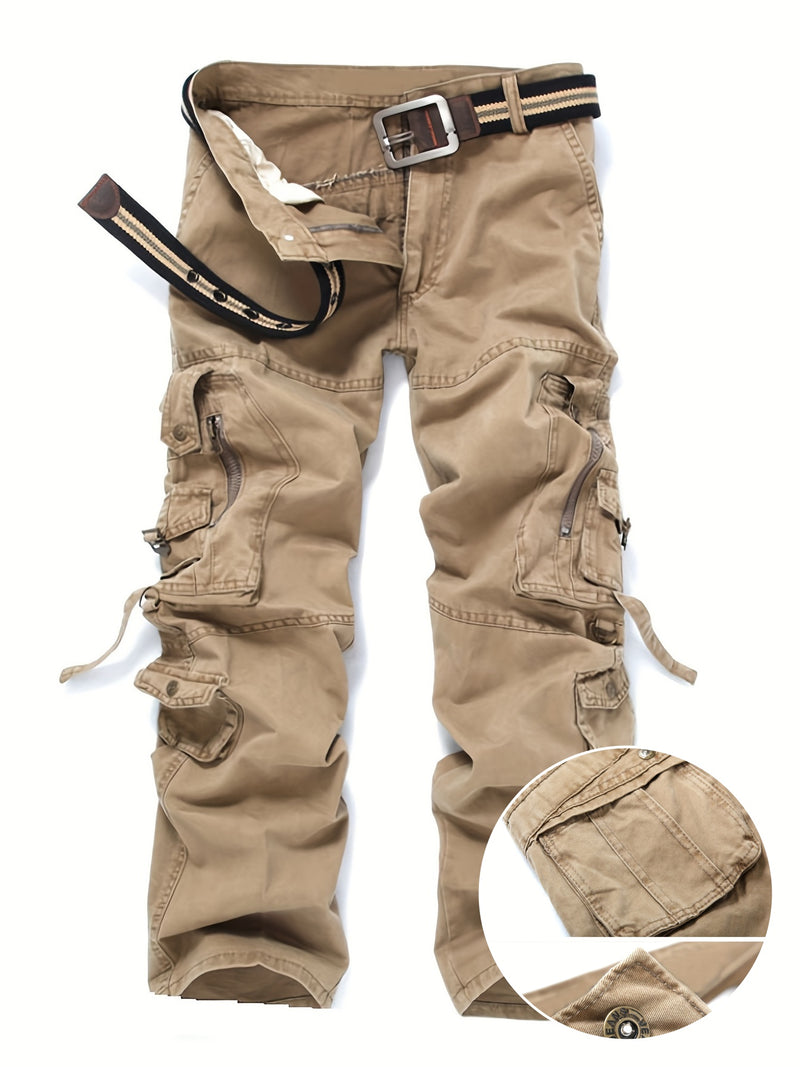 Men's 100% Cotton Cargo Pants