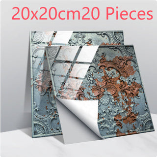 Tile Sticker Crystal Mosaic Wall Simple Kitchen Stickers