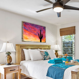 Cactus Art Wooden Wall Art by Nature Wonders - 95241B