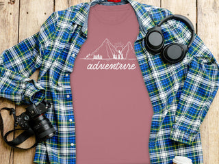 Adventure Awaits Mountains and Sunshine - Long Sleeve Tee