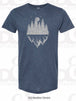 Heather Denim Tee