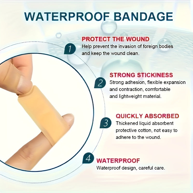 80 Waterproof Flexible Tape Bandages