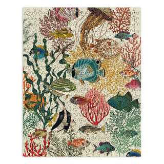 Coral Reef Deep Silence Jigsaw Puzzle by DESIGN dannick