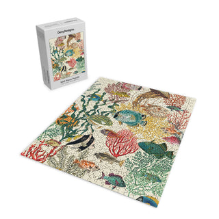 Coral Reef Deep Silence Jigsaw Puzzle by DESIGN dannick