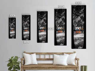 Camper Life, Rustic Travel Decor, Canvas Print,