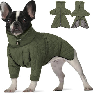 Waterproof Fleece-Lined Dog Snow Jacket, S–3XL