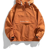 Men's Heavy-Duty Windproof Hooded Jacket