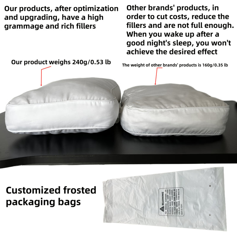 Ergonomic Leg Pillow for Knee, Spine Support