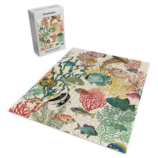Coral Reef Deep Silence Jigsaw Puzzle by DESIGN dannick