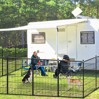Heavy Duty Metal Dog Fence outdoor pet enclosure