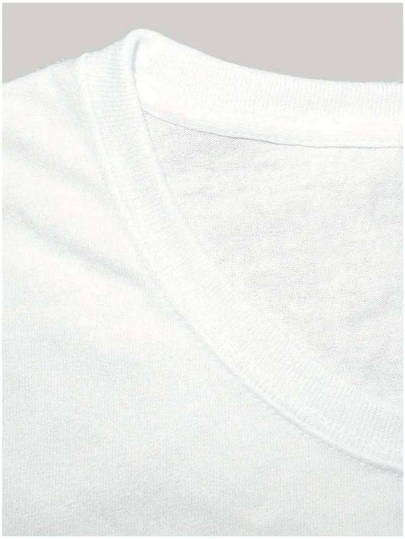 Plus Size Women's Casual Crew Neck T-Shirt with Sketchy Dog Graphic