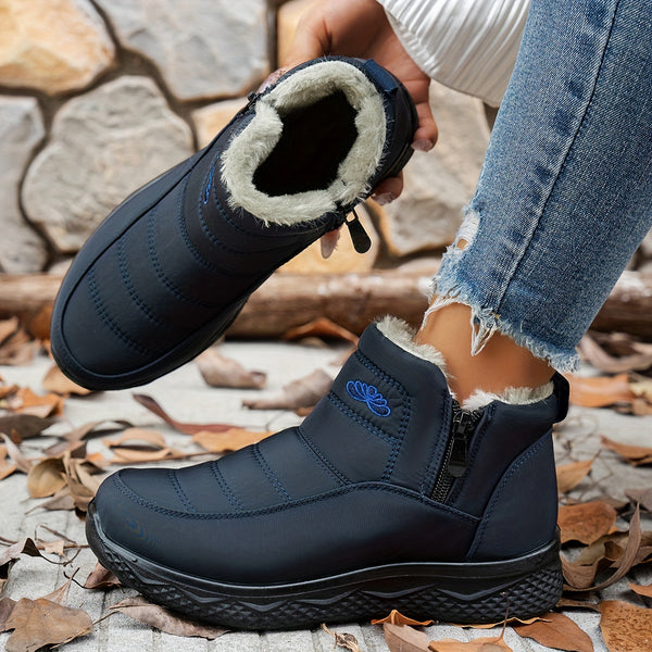 Women's Winter Versatile Plush-Lined Boots