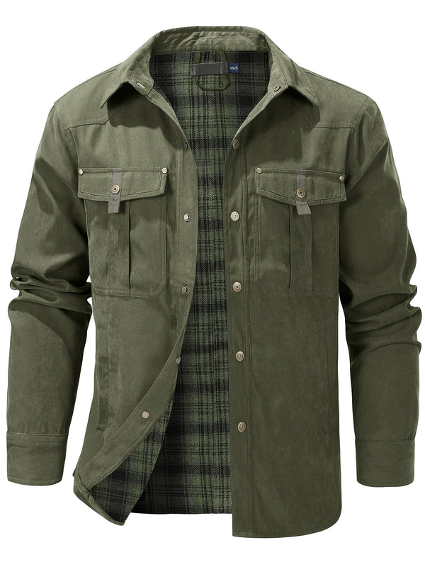 Men's Casual Cargo Jacket