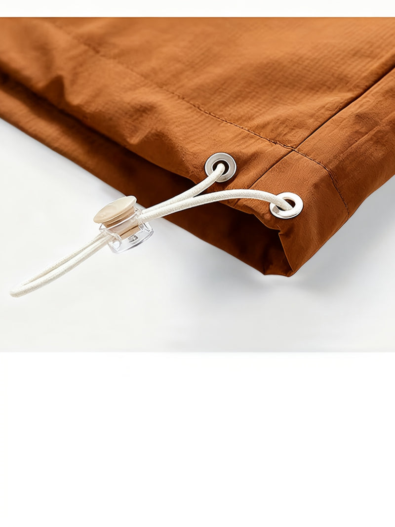 Men's Heavy-Duty Windproof Hooded Jacket