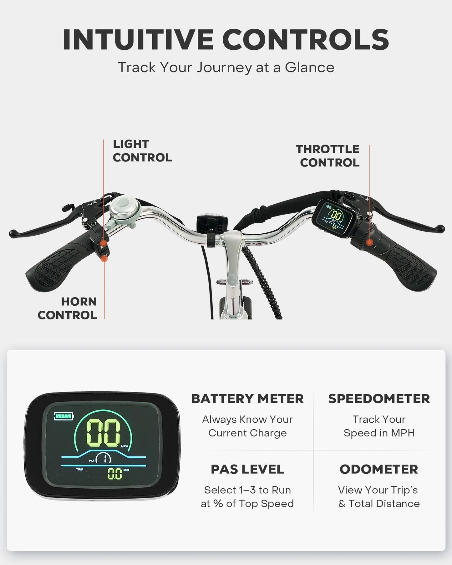 Folding Electric Trike for Adults