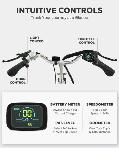 Folding Electric Trike for Adults