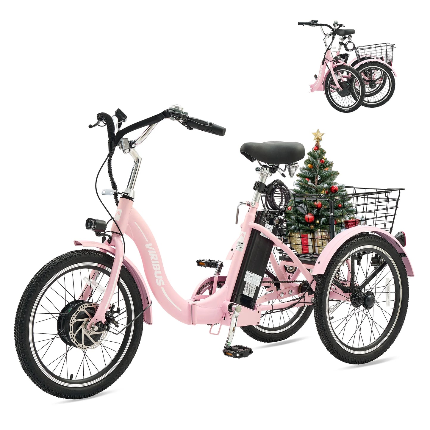 Folding Electric Trike for Adults