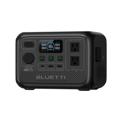 Portable Power Station AC2A |204Wh LifePO4 Battery | 2 300W AC Outlets (600W Surge)
(Solar Panel Optional)