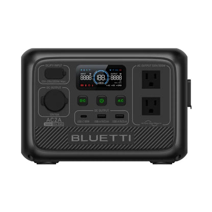 Portable Power Station AC2A |204Wh LifePO4 Battery | 2 300W AC Outlets (600W Surge)
(Solar Panel Optional)