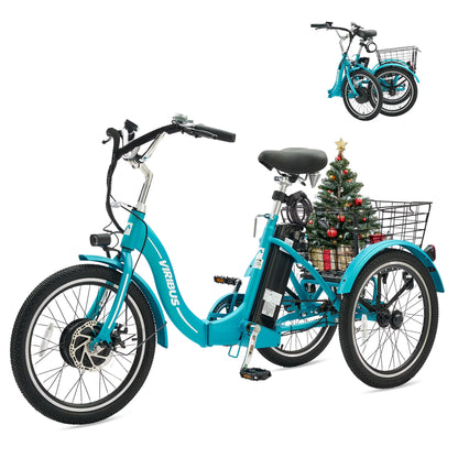 Folding Electric Trike for Adults