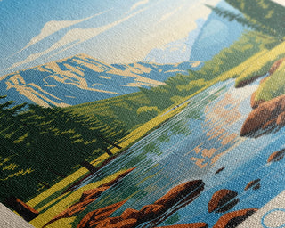 Yosemite National Park California Travel Art