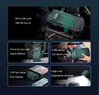 CarVolt Air 4000 - Battery Jump Starter and Air Compressor