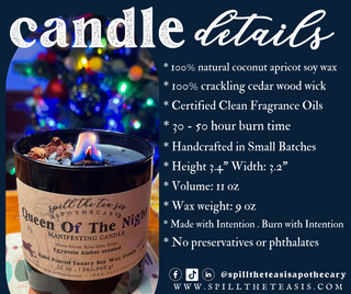 Soothe Your Soul Healing & Peace Intention Candle | Calming Soy Wax Candle