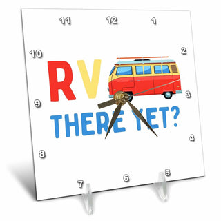 Travel - RV There Yet Travel Essentials - Desk Clocks (dc-366125)