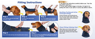 2-in-1 Dog Anxiety/Calming Vest with Hood